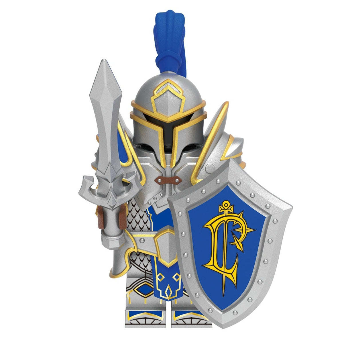 Lordaeron Footman Custom World of Warcraft Minifigure1