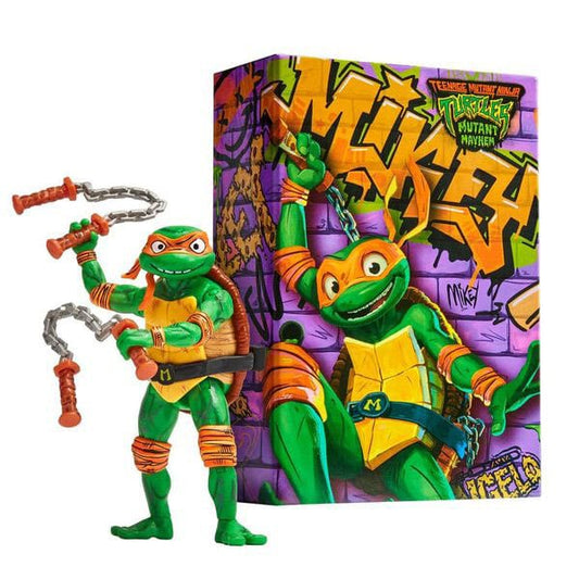 TMNT: Mutant Mayhem - Michelangelo Comic Con Turtles 7 inch Figure1