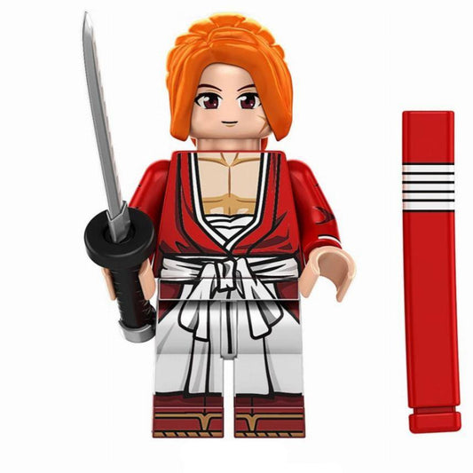 Kenshin Himura Custom Rurouni Kenshin Anime Minifigure1