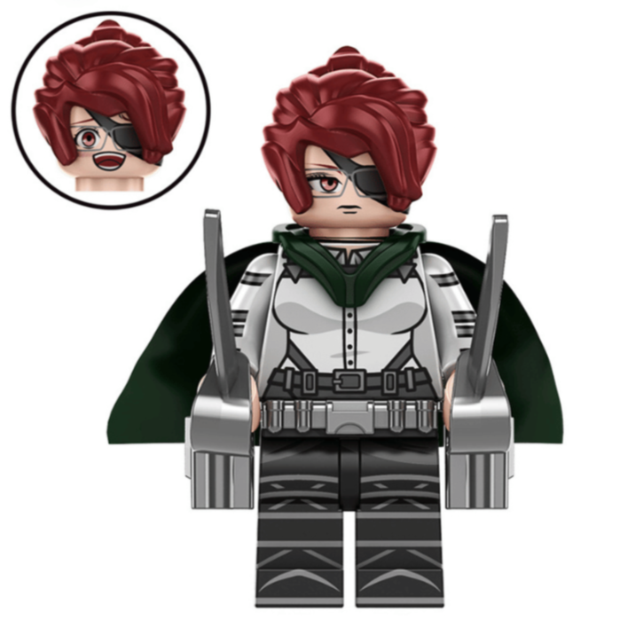 Hange Zoe From Attack on Titan Custom Anime Minifigure1