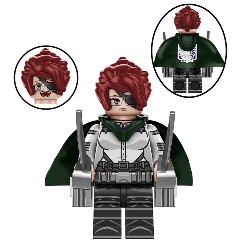 Hange Zoe From Attack on Titan Custom Anime Minifigure2