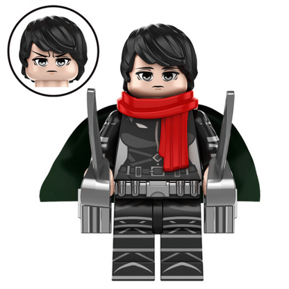 Mikasa Ackerman From Attack on Titan Custom Anime Minifigure1