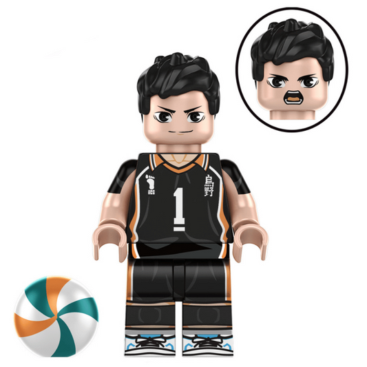 Daichi Sawamura Custom Haikyu!! Anime Minifigure1