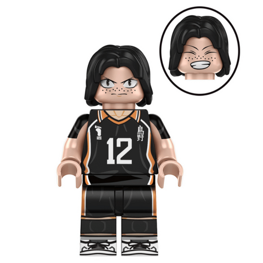 Tadashi Yamaguchi Custom Haikyu!! Anime Minifigure1