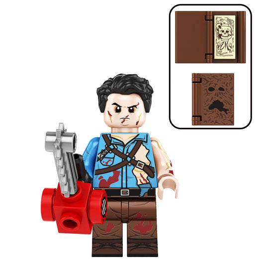 Ash Williams from Evil Dead Custom Horror Minifigure1
