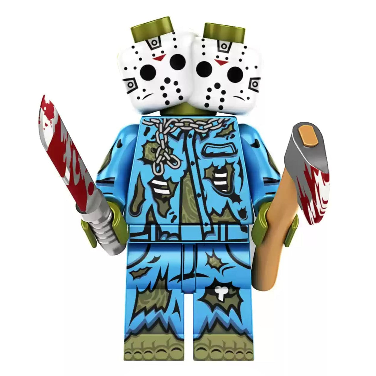 Jason Voorhees Custom Horror Minifigure1