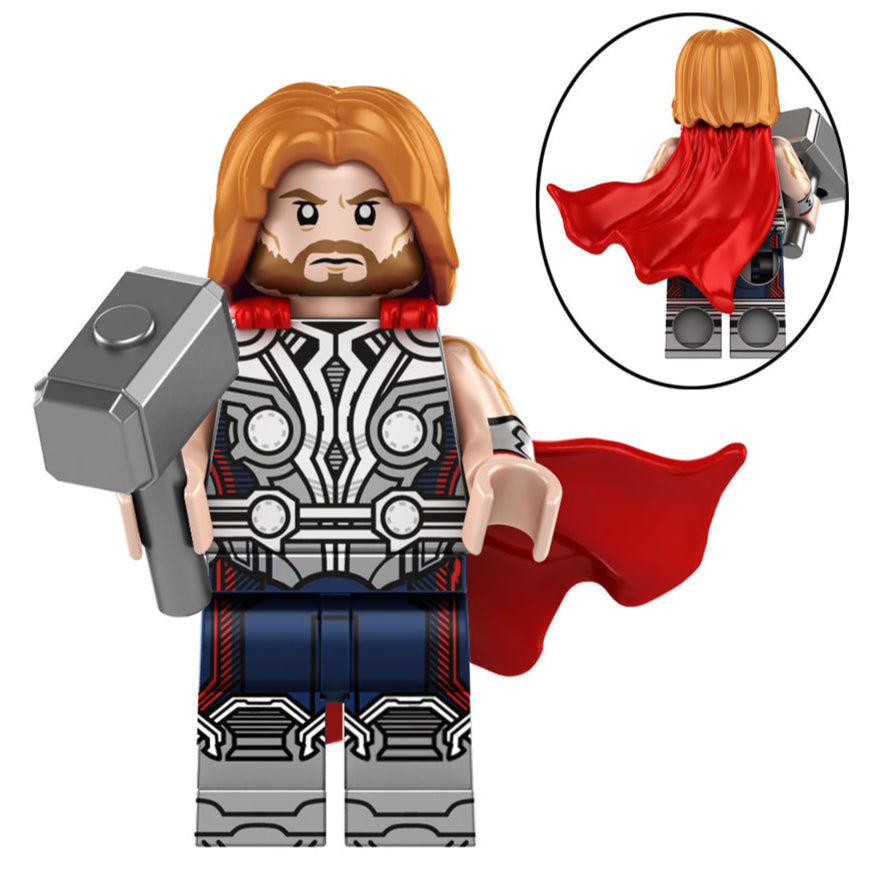 Thor (Avengers) Custom Marvel Superhero Minifigure1