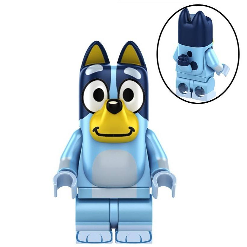 Bluey Custom Bluey Cartoon Minifigure1