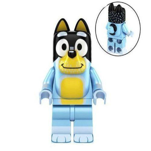 Bandit Heeler Custom Bluey Cartoon Minifigure1