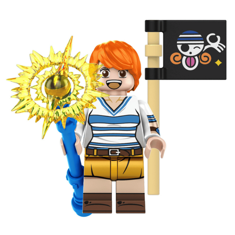 Nami Custom One Piece Anime Minifigure1