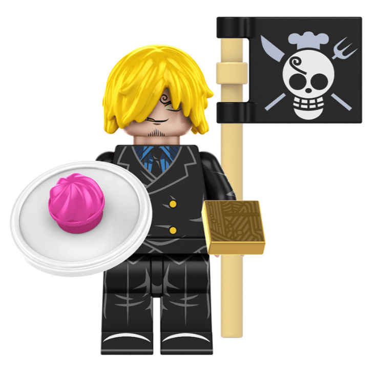 Sanji Custom One Piece Anime Minifigure1