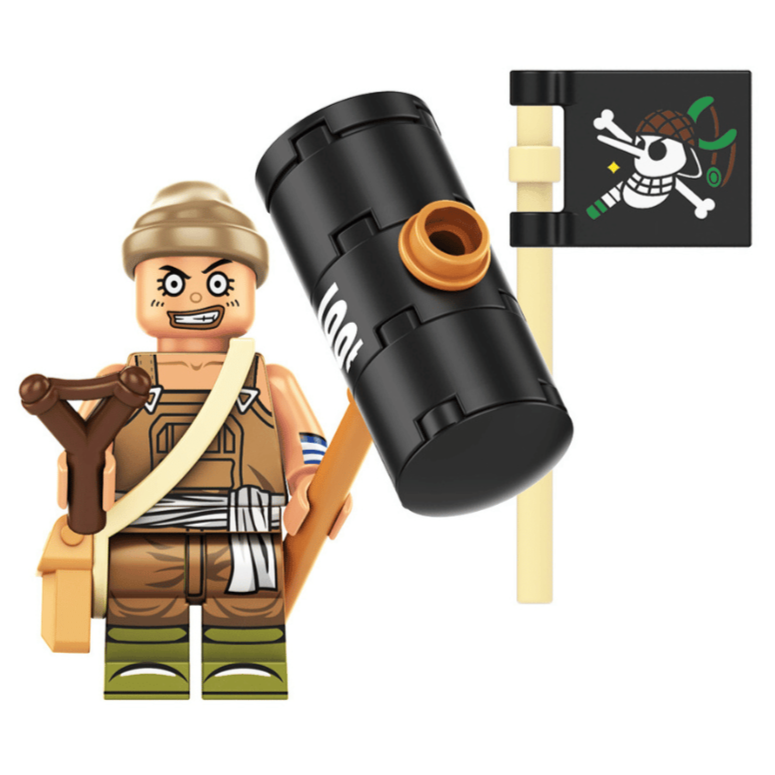 Usopp Custom One Piece Anime Minifigure1