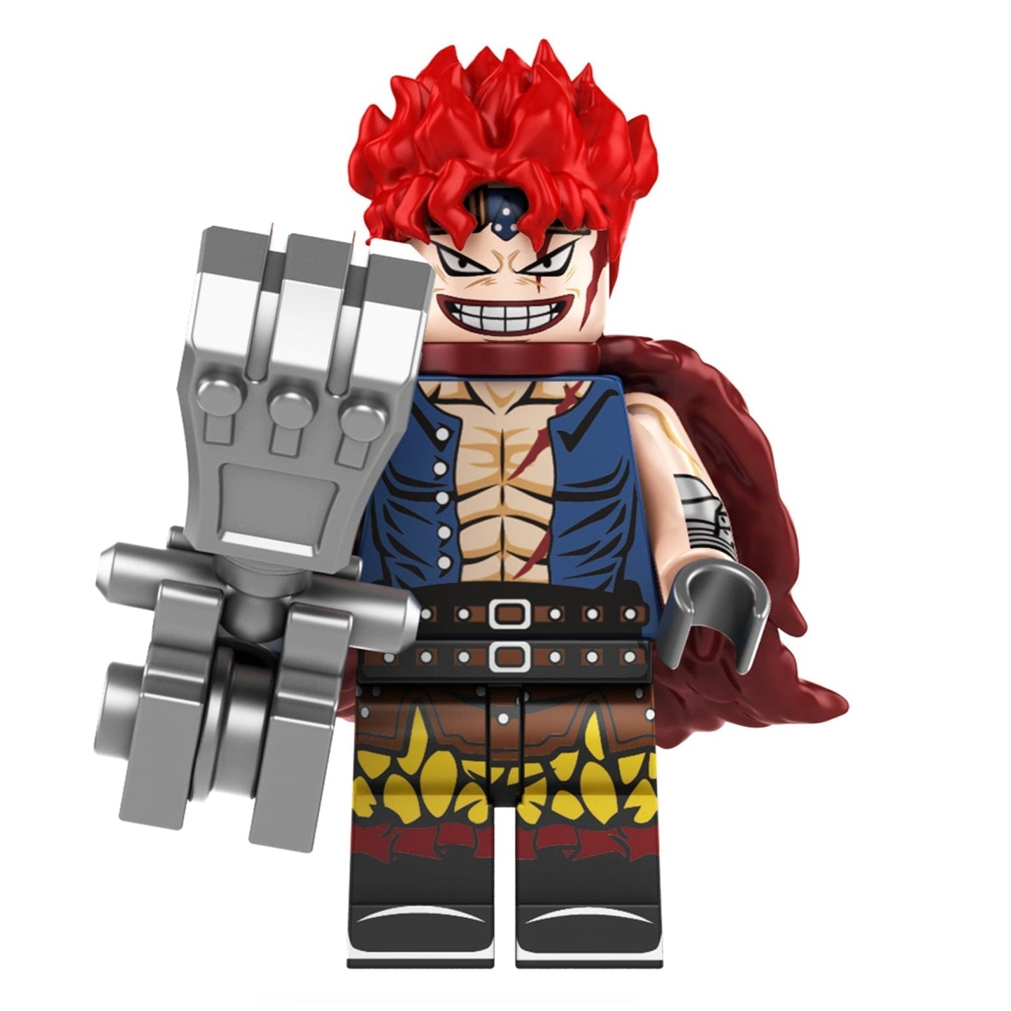 Eustass Kid Custom One Piece Anime Minifigure1