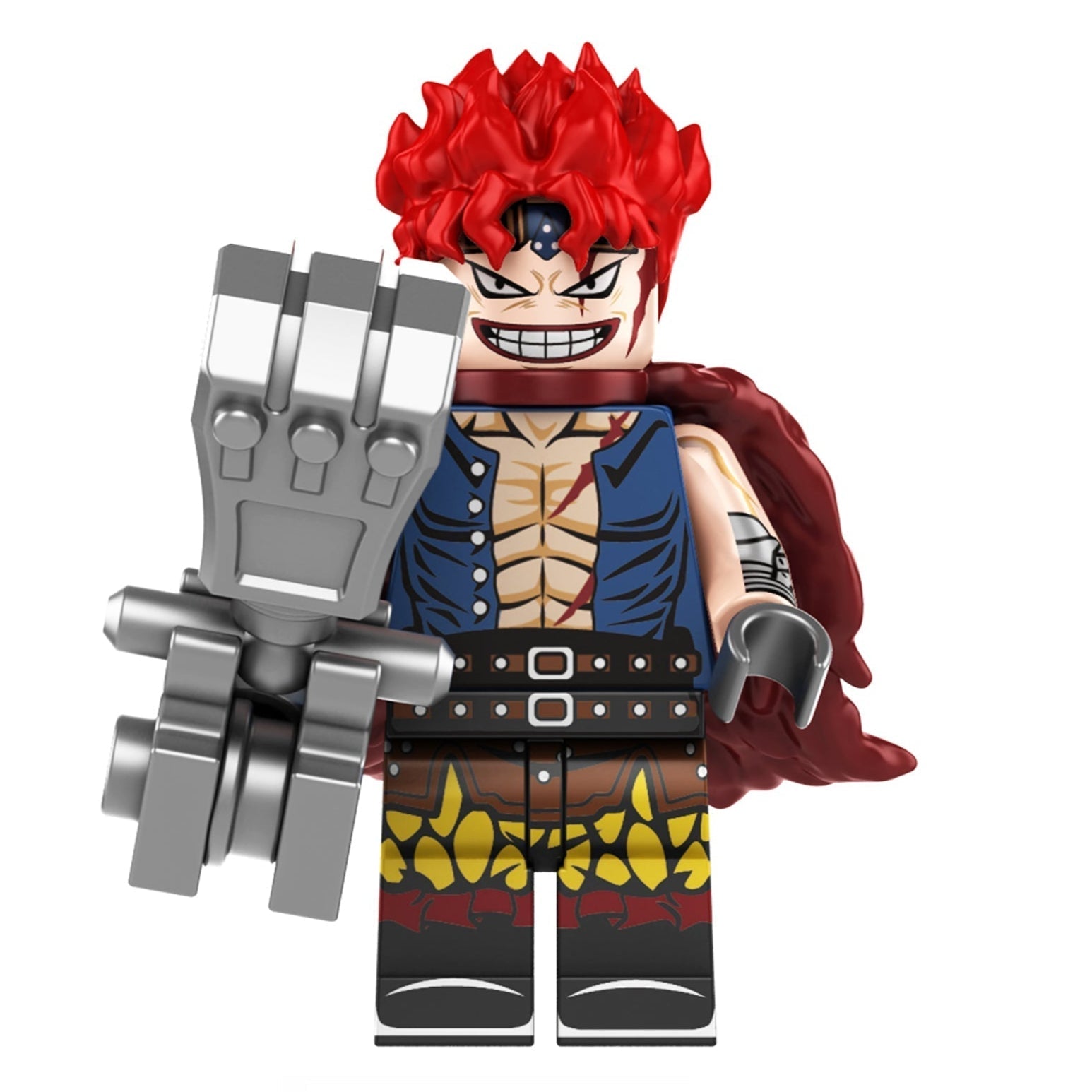 Eustass Kid Custom One Piece Anime Minifigure1