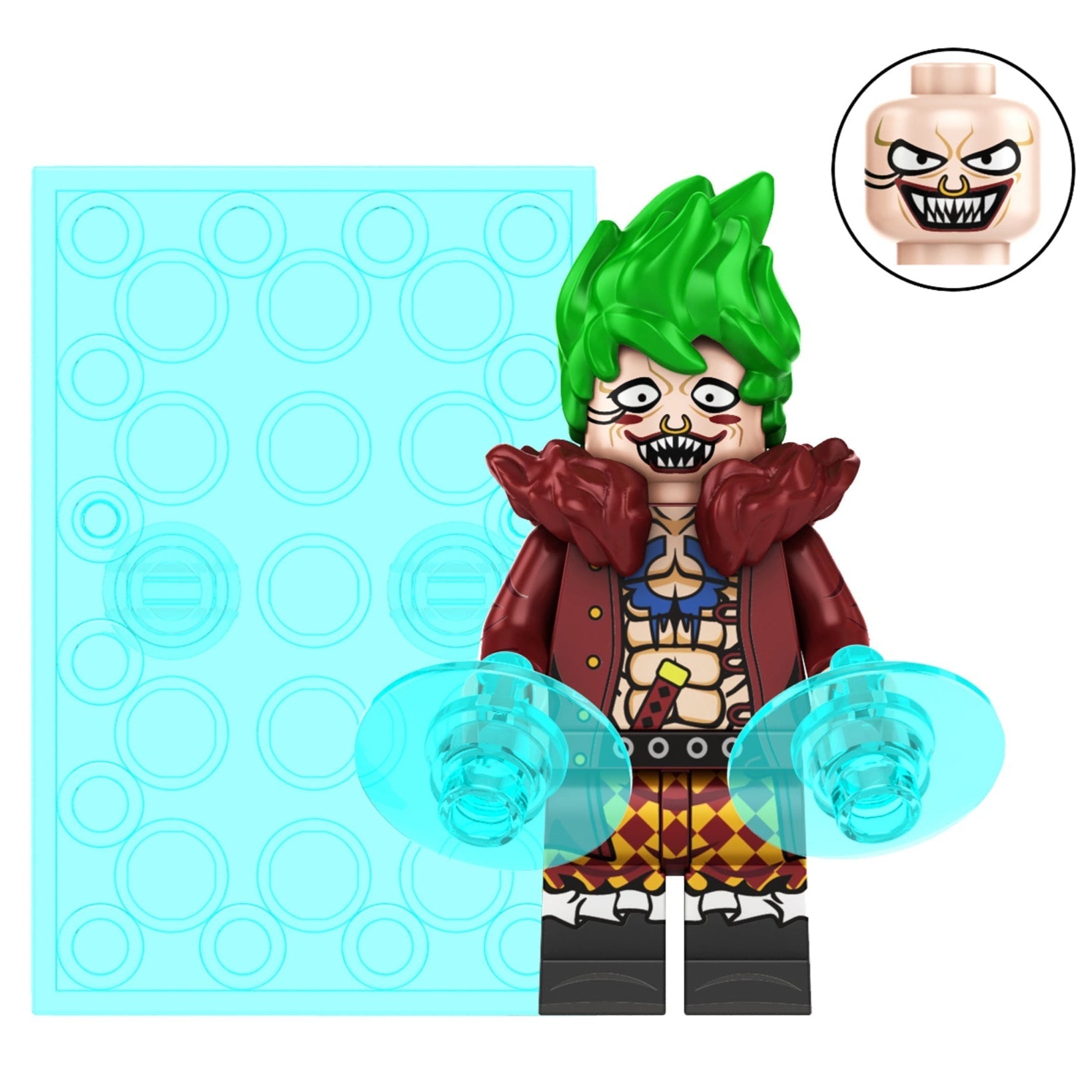 Bartolomeo Custom One Piece Anime Minifigure1