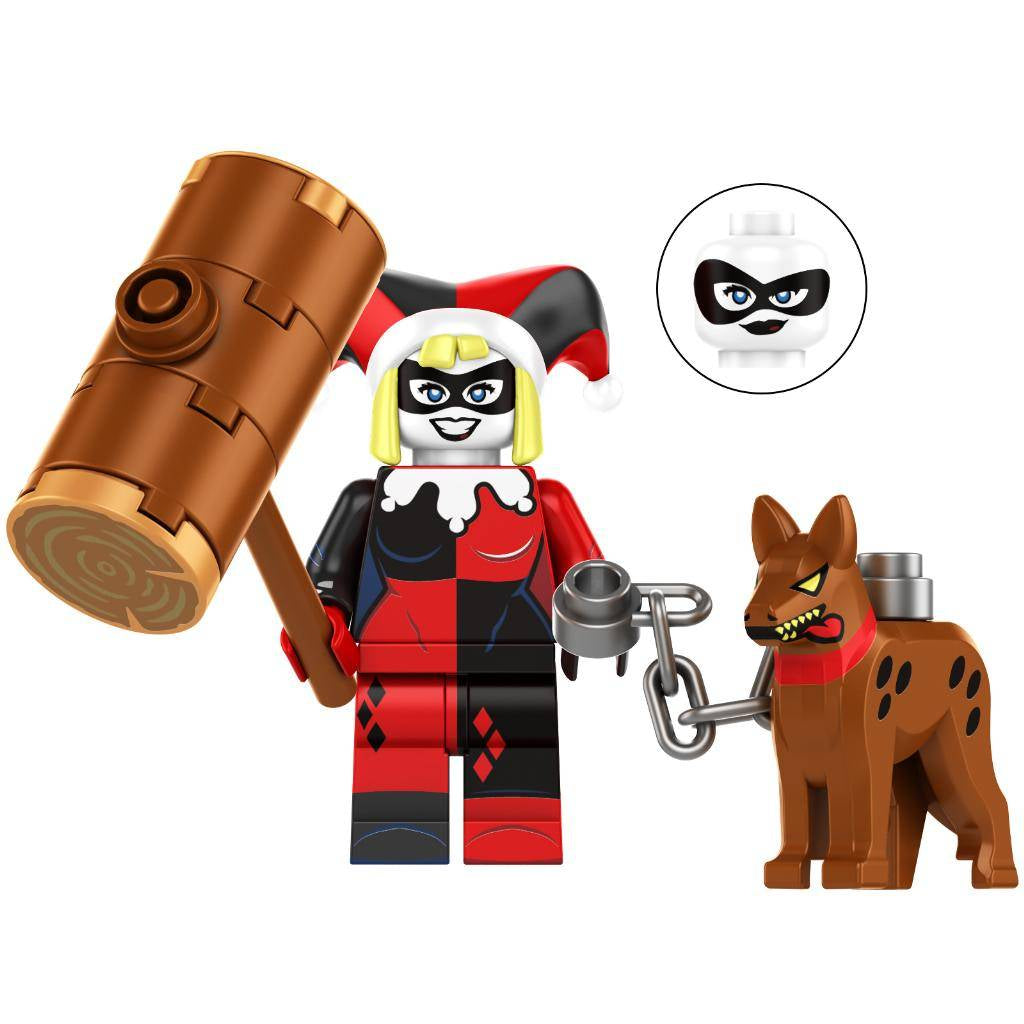 Harley Quinn (Batman: The Animated Series) Custom DC Supervillain Minifigure1