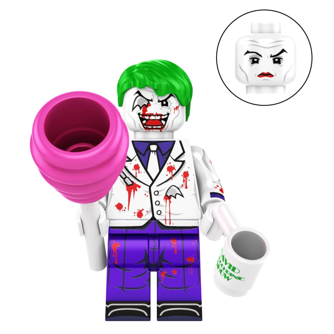 Joker (The Dark Knight Returns) Custom DC Supervillain Minifigure1