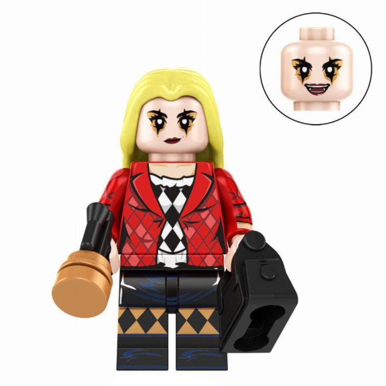 Harley Quinn (Joker Folie à Deux) Custom DC Supervillain Minifigure1