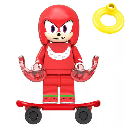 Knuckles from Sonic the Hedgehog Custom Minifigure1
