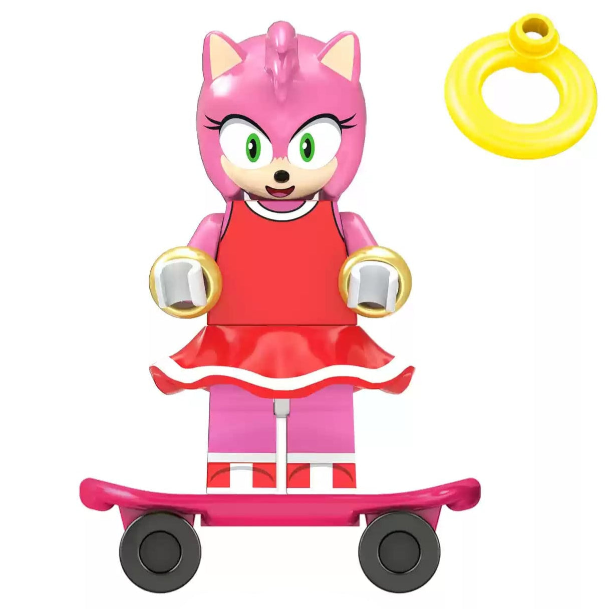 Amy Rose from Sonic the Hedgehog Custom Minifigure1