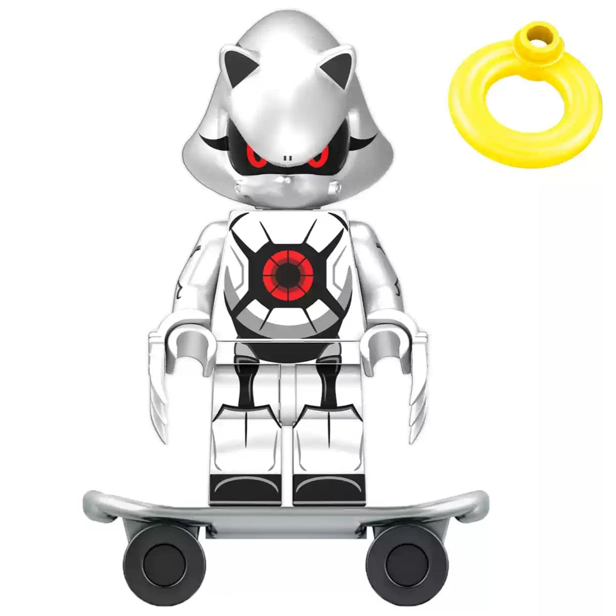 Metal Sonic the Hedgehog Custom Minifigure1