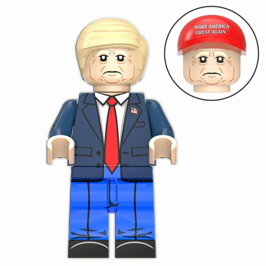 Donald Trump Custom Collectable Iconic Minifigure1