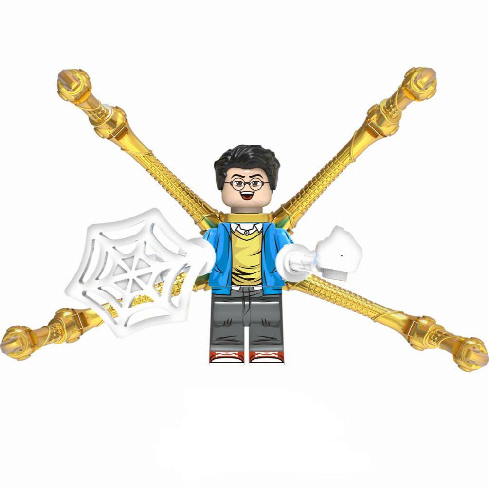 Peter Parker (Your Friendly Neighborhood Spider-Man) Custom Marvel Superhero Minifigure1