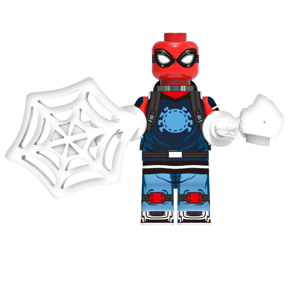 Spider-Man (Proto-Type Suit) (Your Friendly Neighborhood Spider-man) Custom Marvel Superhero Minifigure1