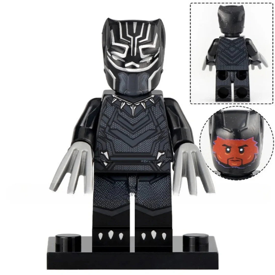 Black Panther (MCU) Custom Marvel Superhero Minifigure1