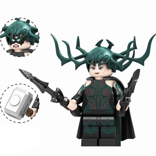 Hela Custom Marvel Superhero Minifigure