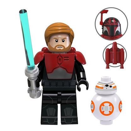 Obi-Wan Kenobi with BB-8 custom Star Wars Minifigure2
