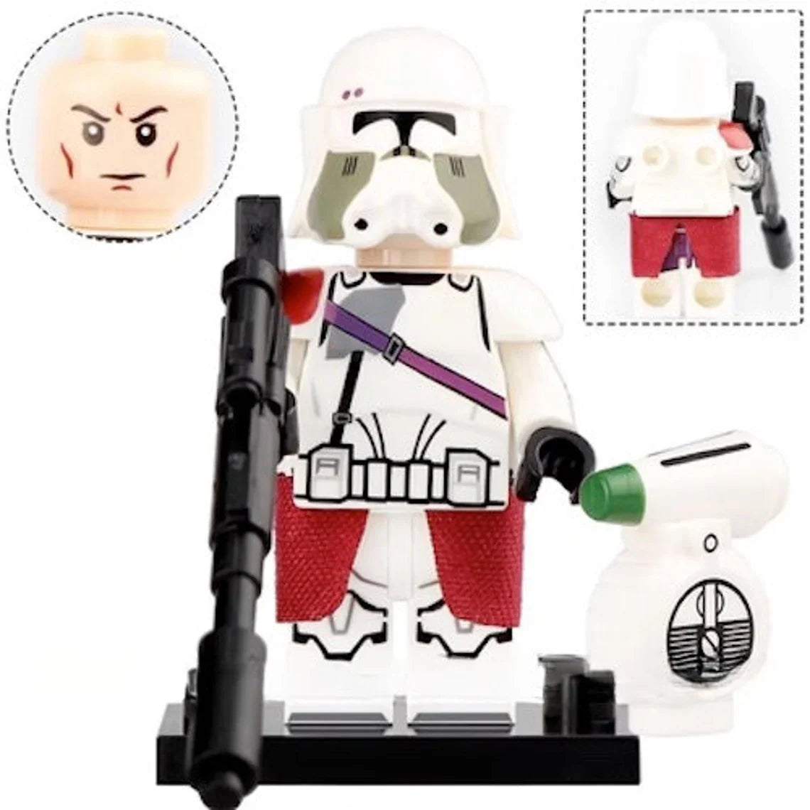 Commander Bacara Custom Star Wars Minifigure1