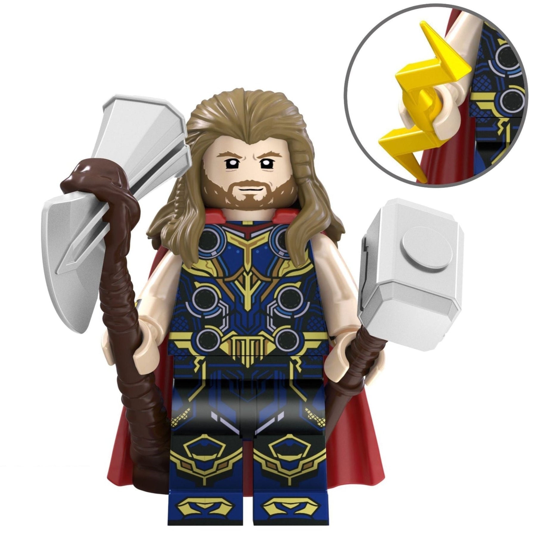 Thor Custom Marvel Superhero Minifigure1