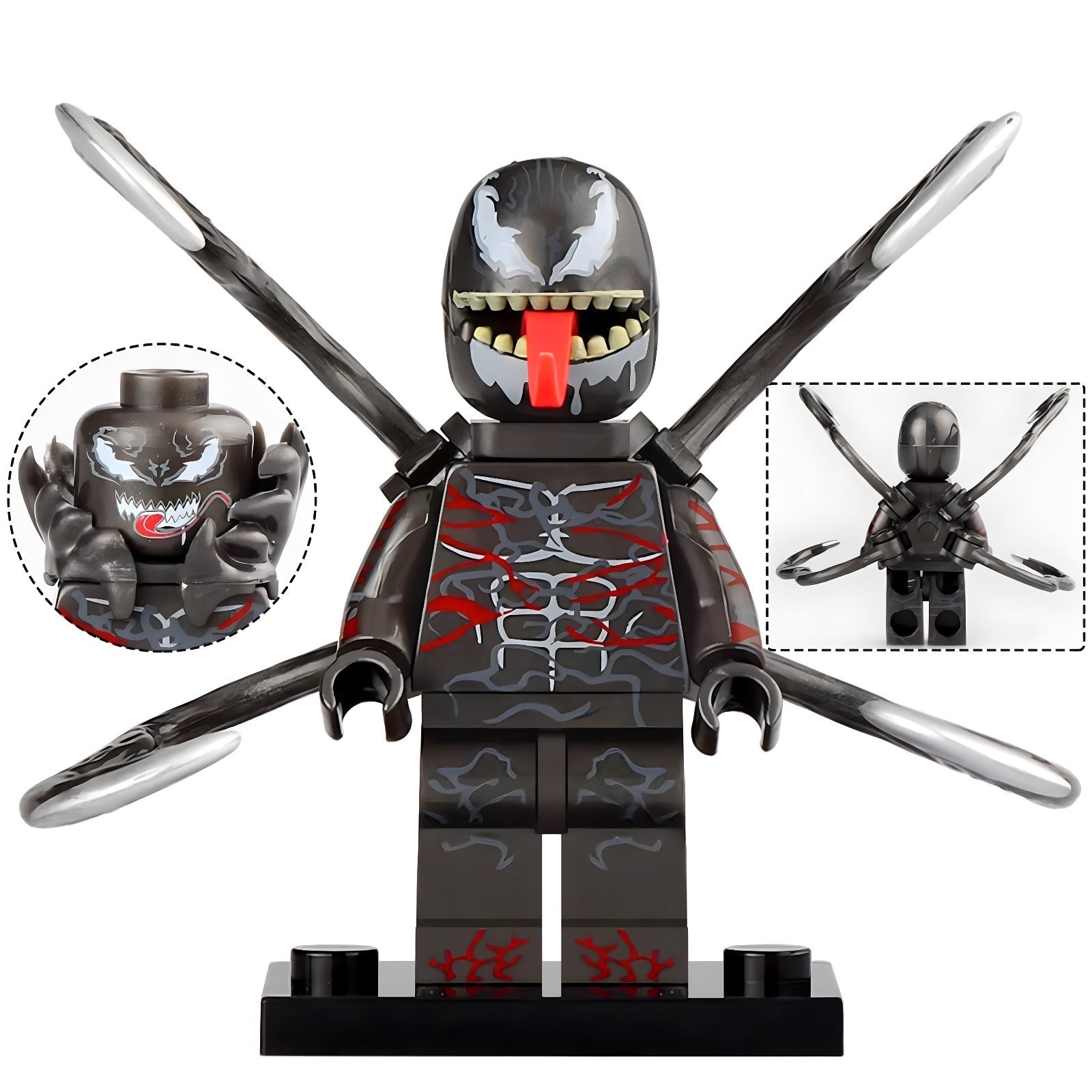 Riot (Venom) Custom Marvel Superhero Minifigure1