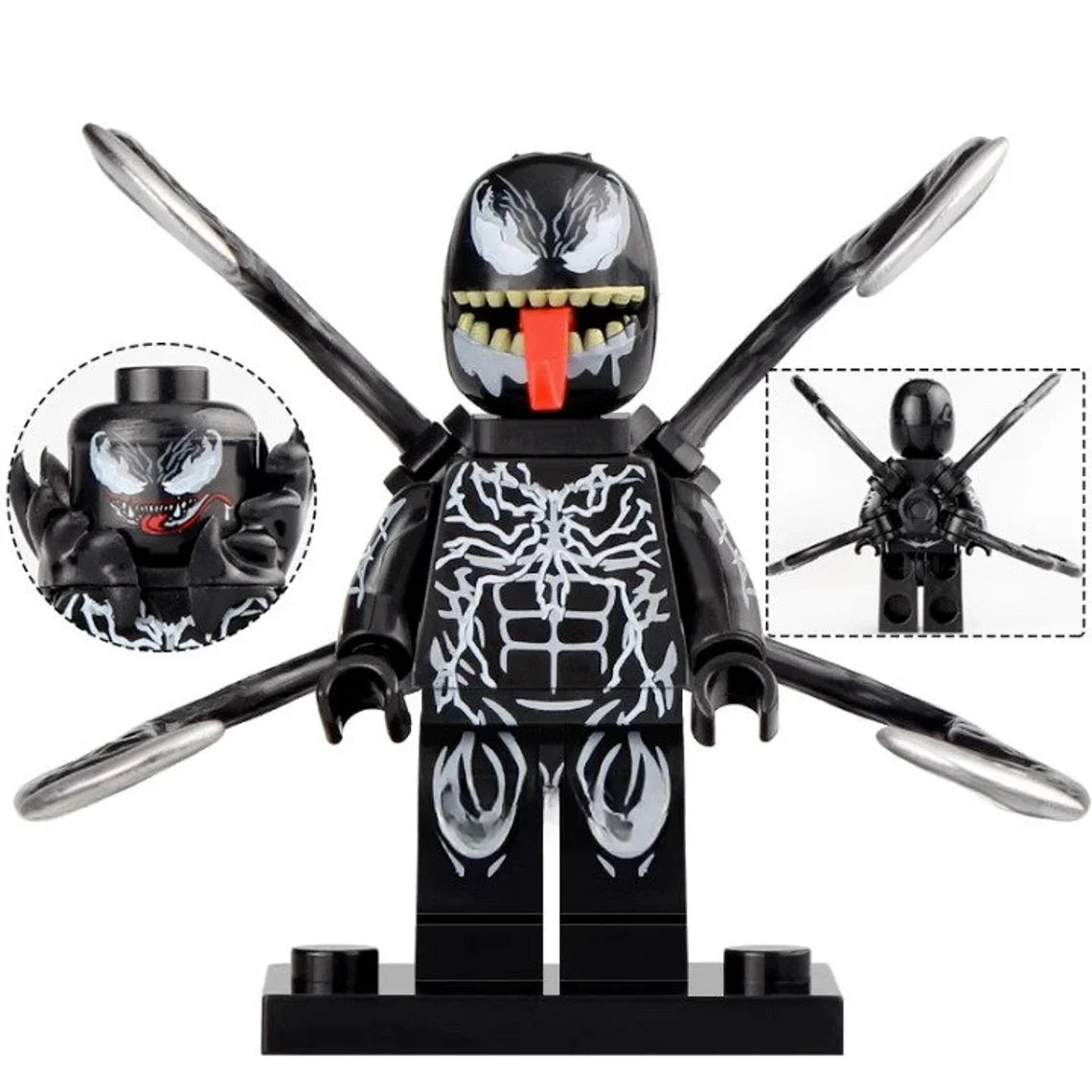 Venom Custom Marvel Superhero Minifigure1