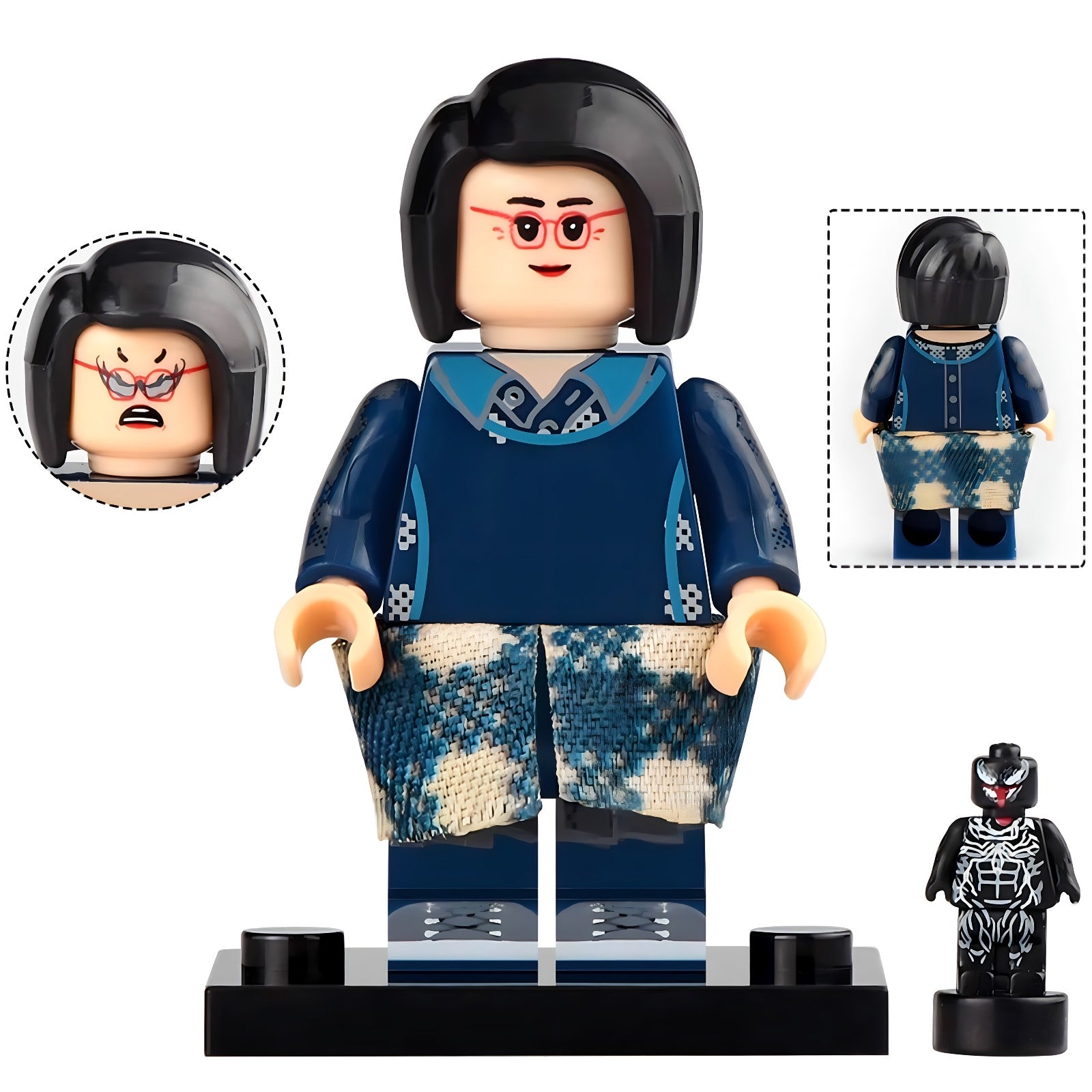Mrs. Chen (Venom) Custom Marvel Superhero Minifigure1