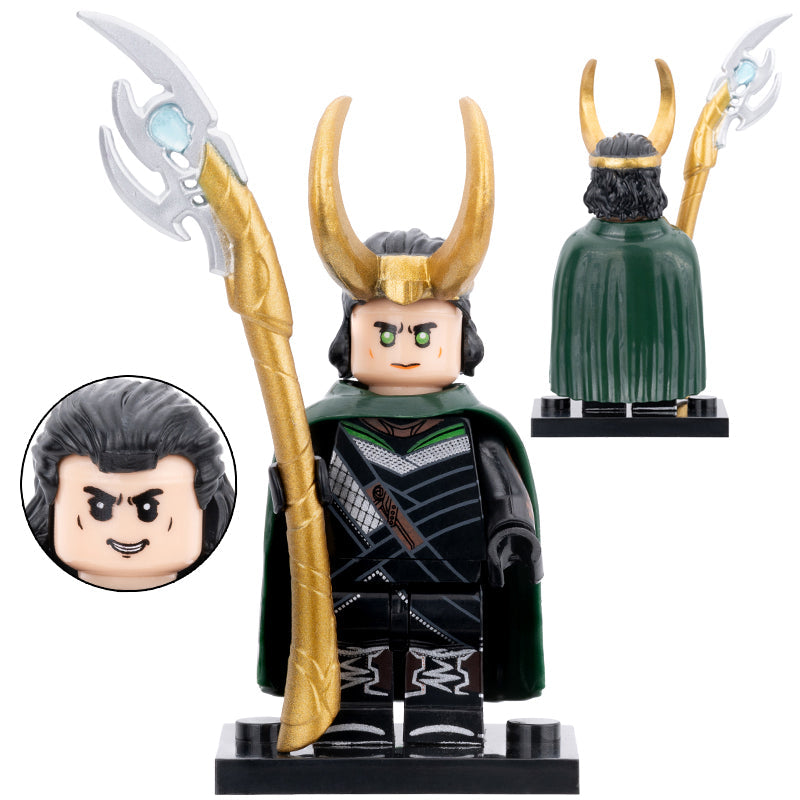 Loki Custom Marvel Superhero Minifigure1