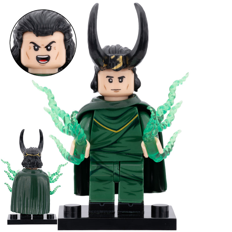 Loki Custom Marvel Superhero Minifigure1
