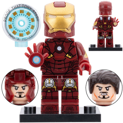 Iron Man Mark 7 Custom Marvel Superhero Minifigure1