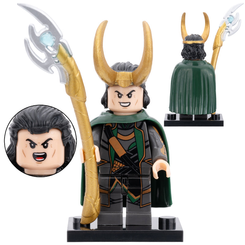 Loki Custom Marvel Superhero Minifigure1