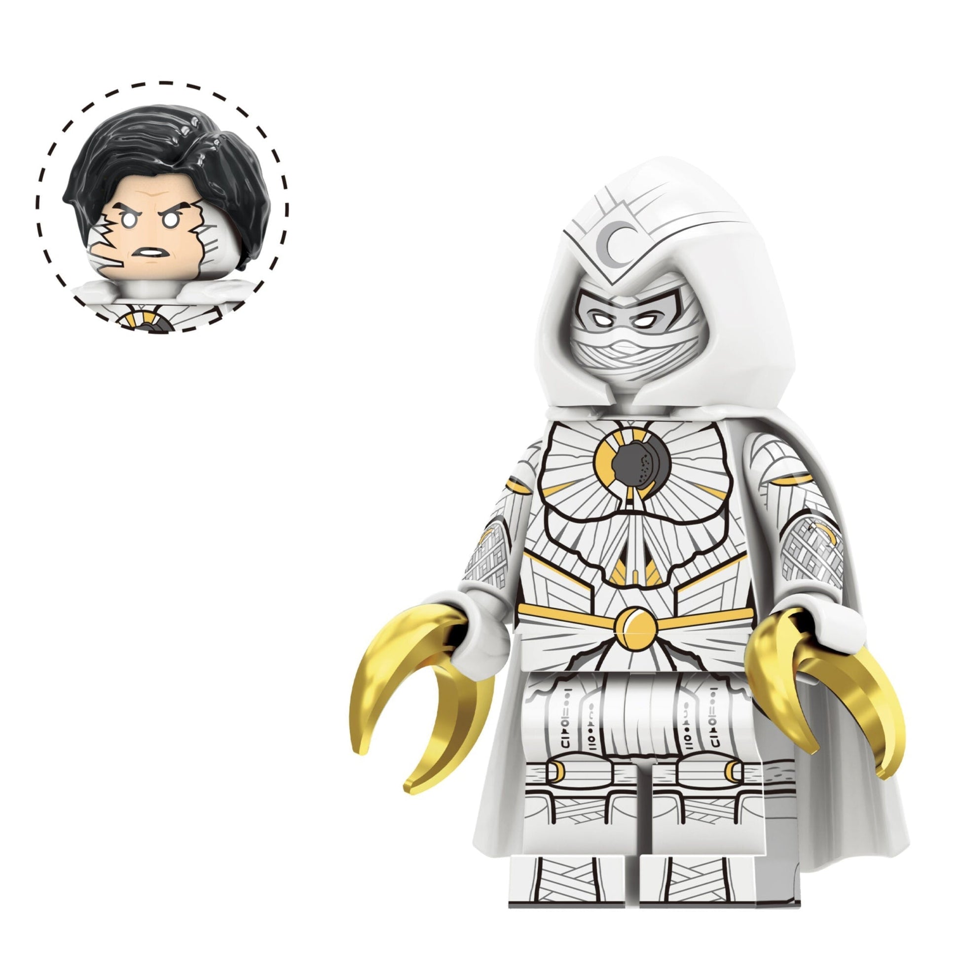 Moon Knight Custom Marvel Superhero Minifigure1