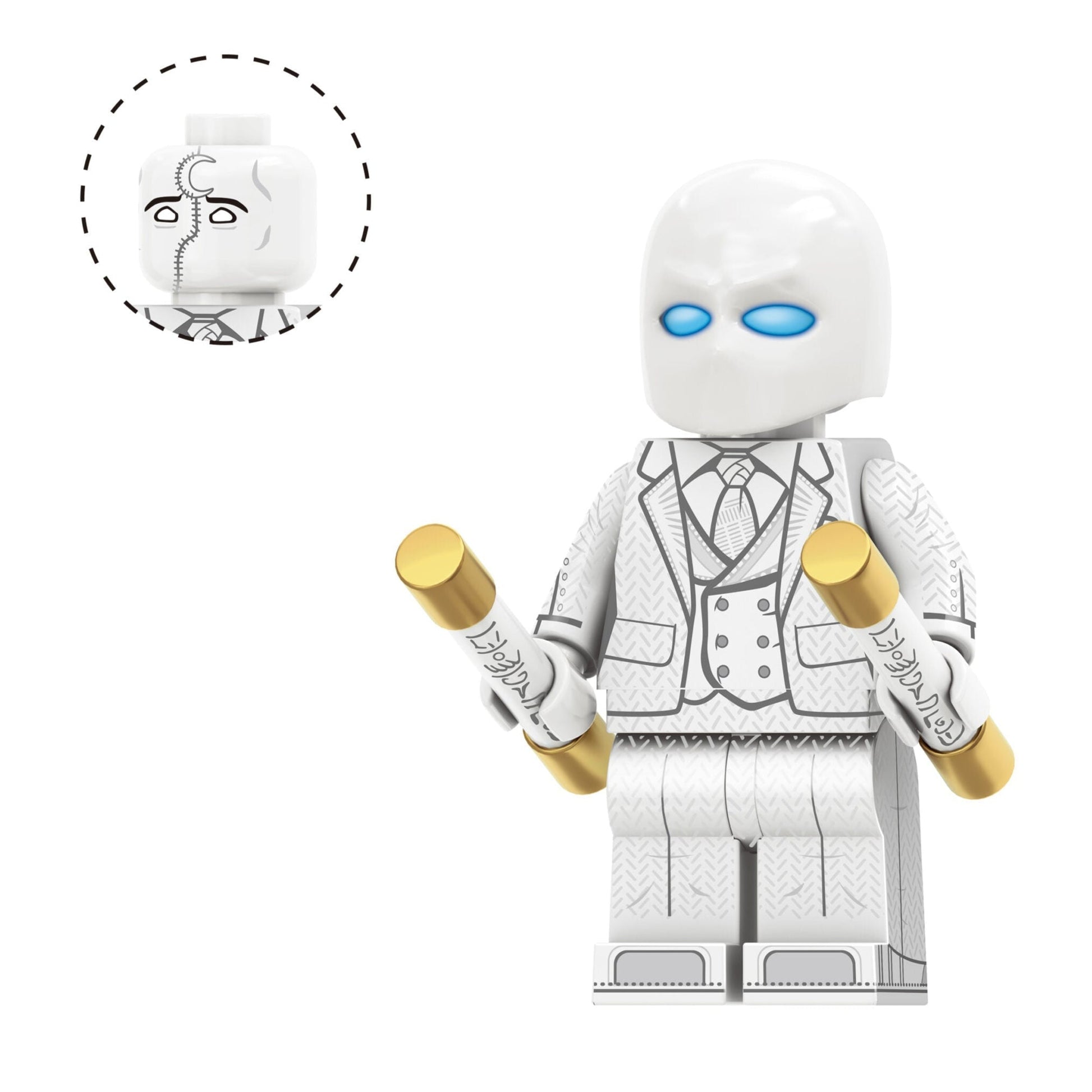 Moon Knight Custom Marvel Superhero Minifigure1
