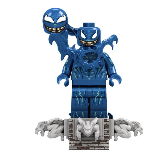 Dead Blue (Venom) Custom Marvel Superhero Minifigure1