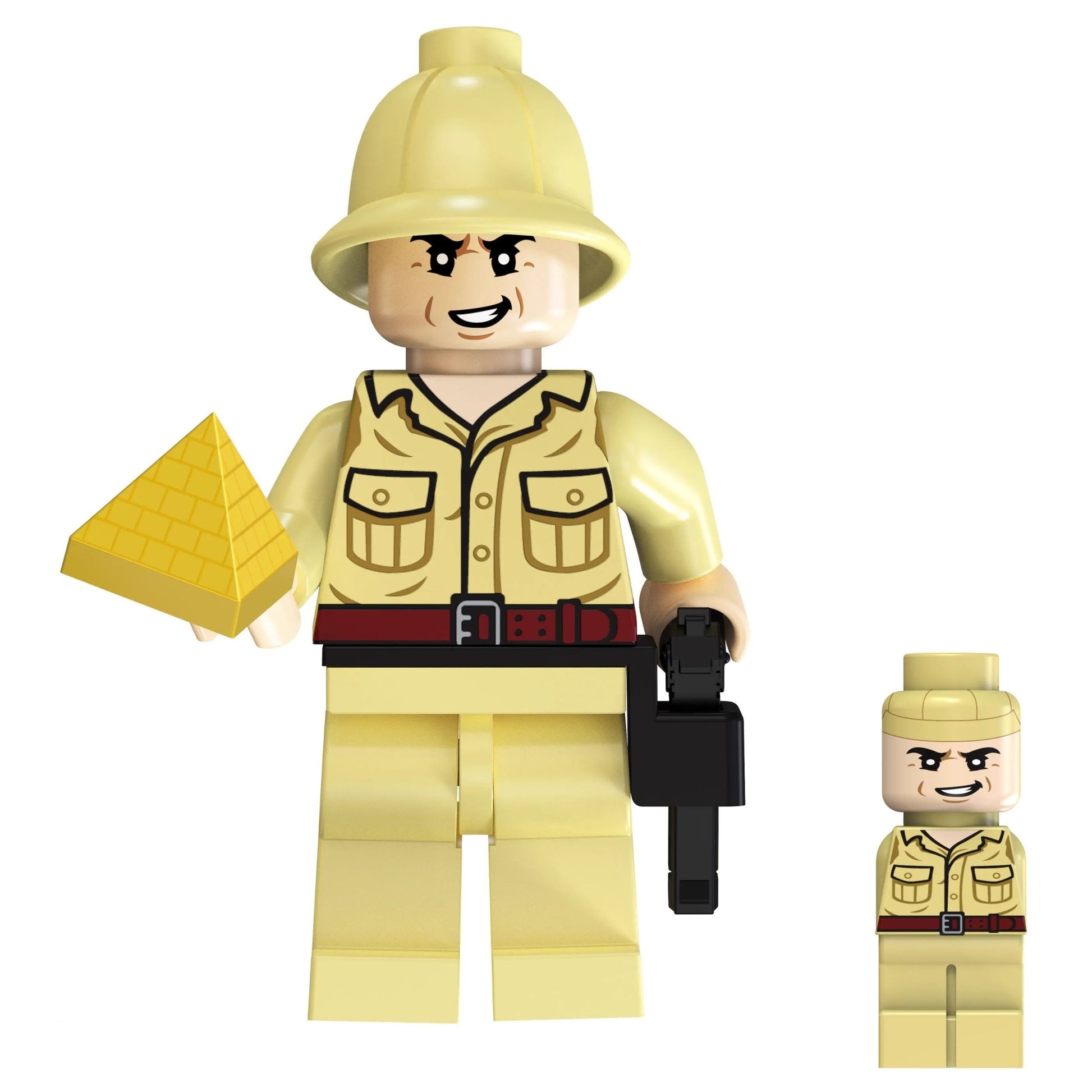 Dr Rene Belloq Custom Indiana Jones Minifigure1