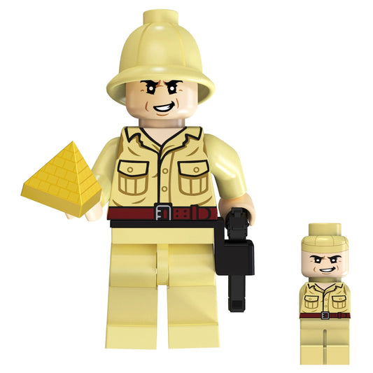 Dr Rene Belloq Custom Indiana Jones Minifigure1