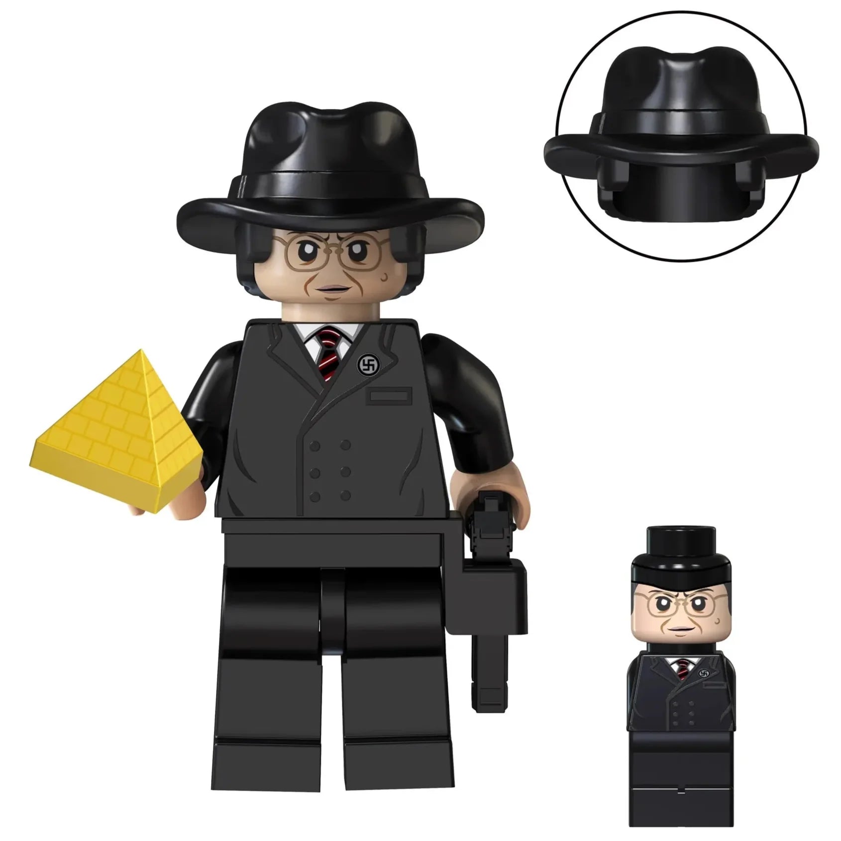 Arnold Ernst Toht (German Spy) Custom Indiana Jones Minifigure1
