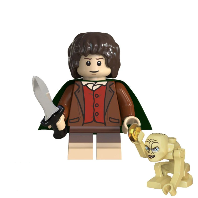 Frodo Baggins Custom Lord of the Rings Minifigure1