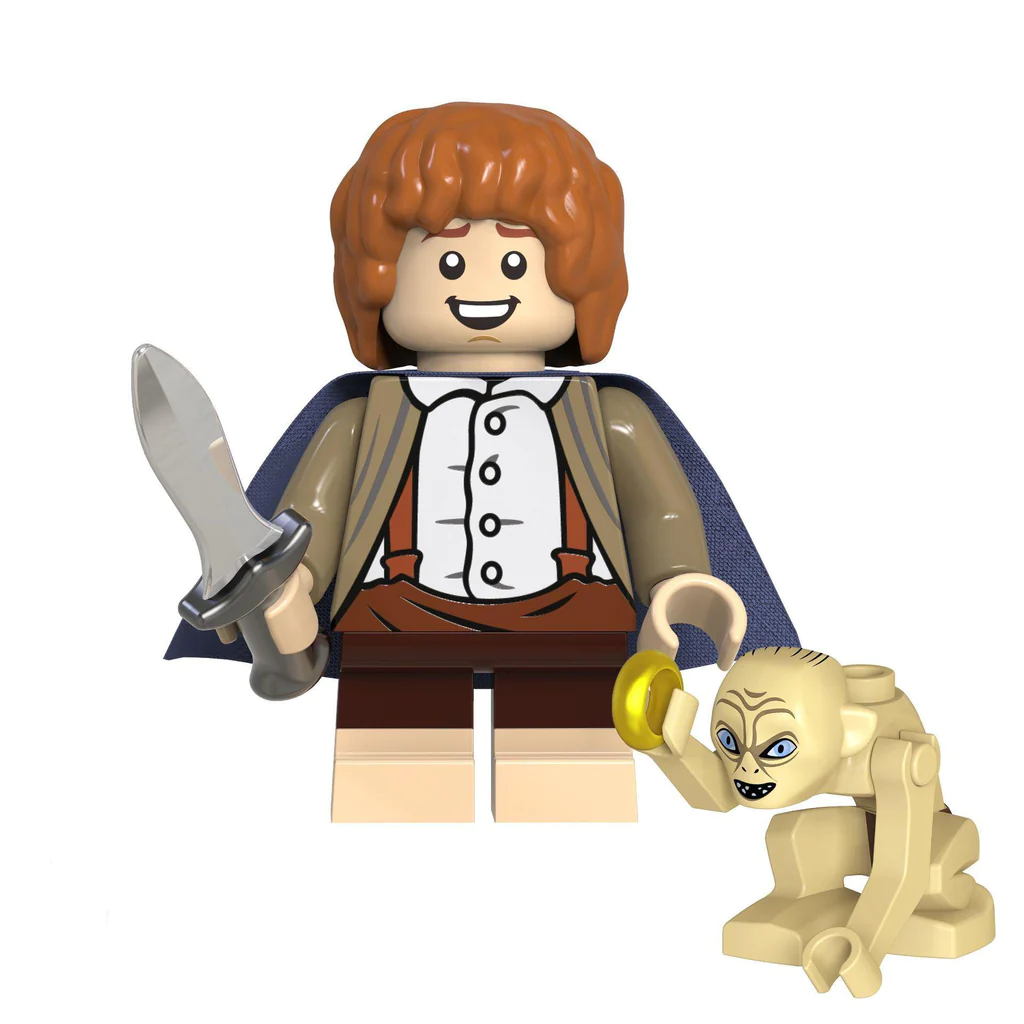 Samwise Gamgee Custom Lord of the Rings Minifigure1