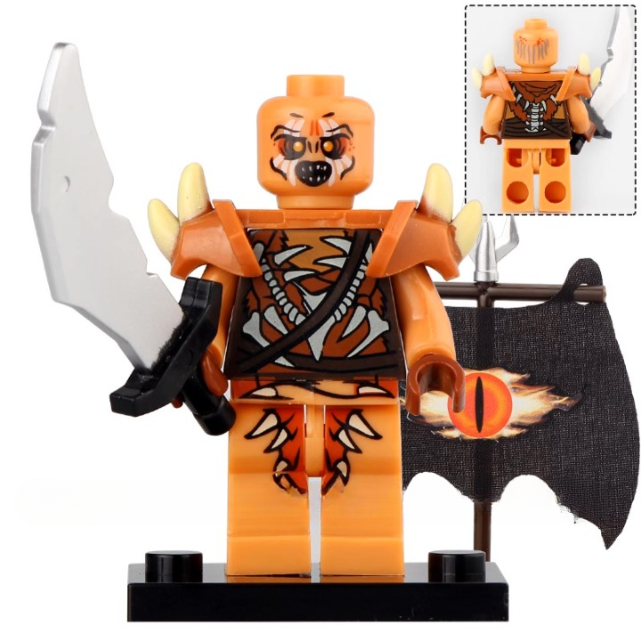 Gundabad Orc Custom Lord of the Rings Minifigure1