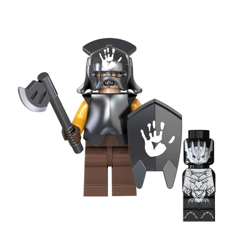 Uruk-Hai Orc Custom Lord Of The Rings Minifigure1